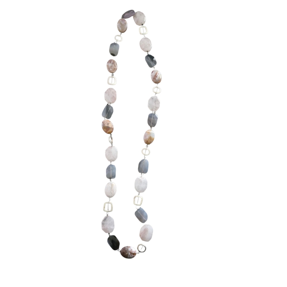 Elegant Multi-Color Beaded Necklace